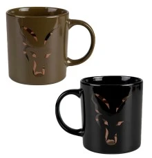 Кружка Fox Head Ceramic Mug Black and Camo