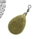 Грузило Korda Textured Flat Pear Swivel