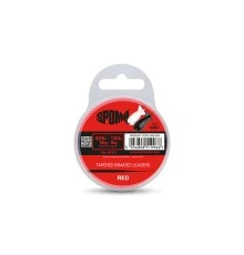 Плетеный конусный шок-лидер Spomb x3 0.18-0.35mm Red