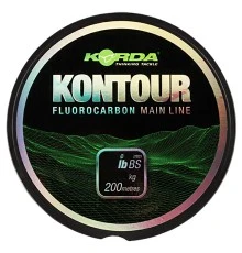 Леска тонущая Korda Kontour Fluorcarbon 15lb 200m 0,35mm