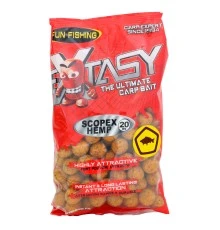 Тонущие бойлы Fun Fishing Extasy Bouillettes Scopex & Hemp