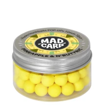 Плавающие бойлы Mad Carp Baits Fluoro POP-UP Pinneapple & N'butyric