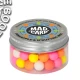 Плавающие бойлы Mad Carp Baits Fluoro POP-UP Piuneapple & N'butyric Color Mix