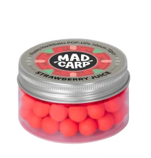 Плавающие бойлы Mad Carp Baits Fluoro POP-UP Strawberry Juice 12mm