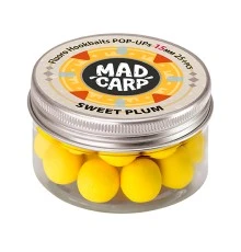 Плавающие бойлы Mad Carp Baits Fluoro POP-UP Sweet Plum 15mm