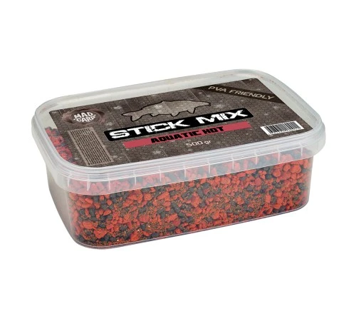 ПВА стик-микс Mad Carp Baits Aquatic Hot 500гр