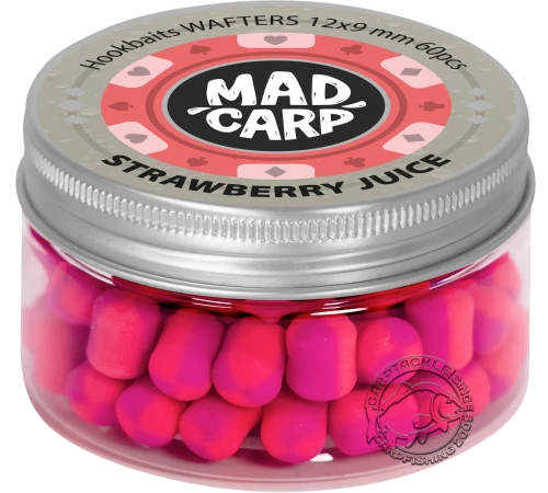 Вафтерсы Mad Carp Baits Wafters Strawberry Juice