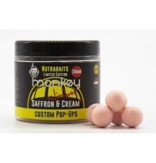 Бойлы плавающие 12мм Nutrabaits Alternative Hookbait Pop-Ups Saffron Cream 12mm