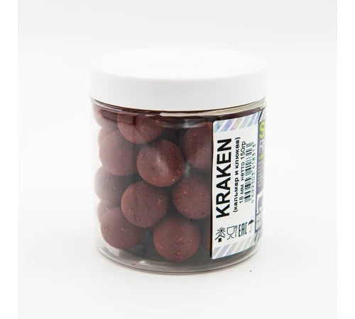 Растворимые бойлы 18мм RHINO BAITS KRAKEN 18mm 150gr