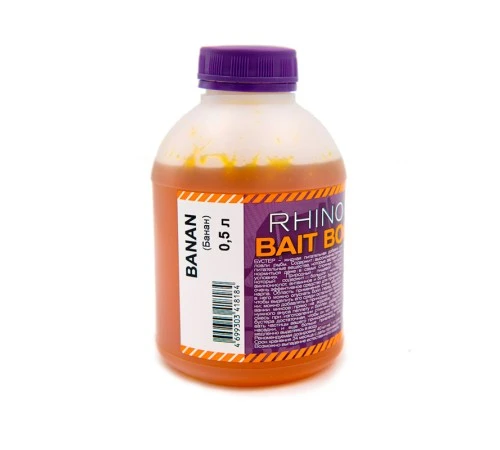 Ликвид Rhino Baits Bait Booster Food BANAN 500мл