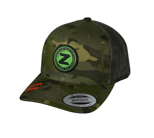 Бейсболка ZEMEX 6606MC цвет TROPIC GREEN