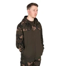 Толстовка с капюшоном и молнией Fox LW Khaki/Camo Split Zip Hoody M