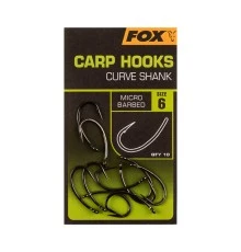 Крючки Fox Carp Hooks Curve Shank size 2