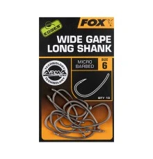 Крючки Fox EDGES™ Wide Gape Long Shank №7