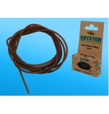 Силиконовая трубка Kryston Hook Silicone Tubing 1.0x2.1mm Brown