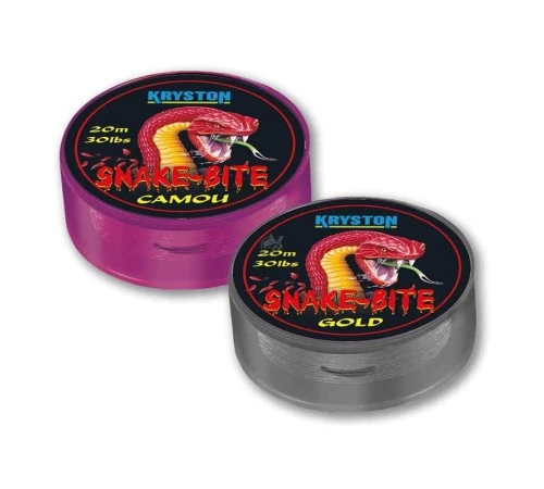 Поводковый материал Kryston Snake-Bite Camo 20lb