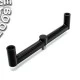 Перекладина бузз-бар Korda Singlez Black 2 Rod buzzbar 6.5'' черная на 2 удилища