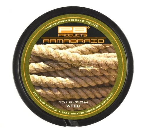 Поводковый материал PB Products Armabraid Weed 15lb