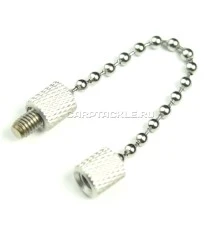 Цепочка Cygnet Clinga Balls Silver + Silver Ends 3inch 75mm