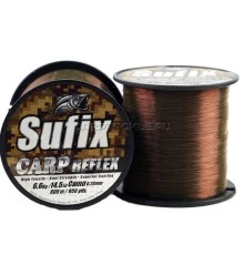 Леска карповая SUFIX Carp Reflex камуфляж 600м 0.28мм 6,6кг