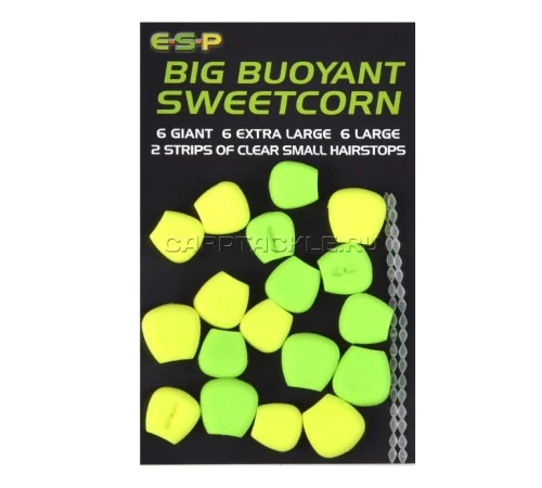 Искусственная кукуруза ESP Big Bioyant Sweetcorn Green Yellow Зеленая / Желтая