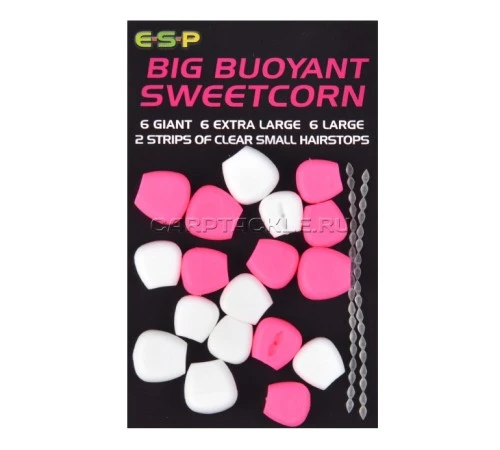 Искусственная кукуруза ESP Big Bioyant Sweetcorn Pink White Розовая/Белая