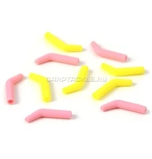 Коннектор для крючка маленький желтый/розовый Korda Yellow/Pink Small