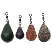 Коричневое грузило груша 113гр Gardner Pear Bomb 4oz Brown
