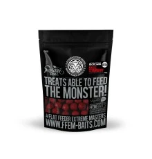 Тонущие бойлы 23мм FFEM Русский Бойл Strawberry 23 mm 1kg Клубника