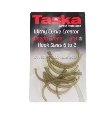 Силиконовый удлинитель крючка TASKA Withy Curve Creator 7-10 Green