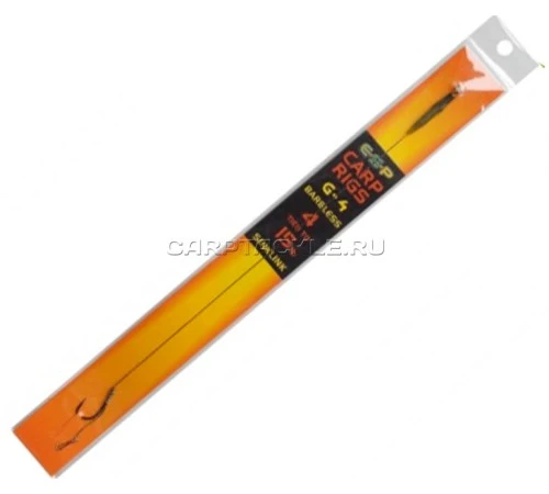 Поводок в сборе ESP Carp Rig G4 №6 15lb